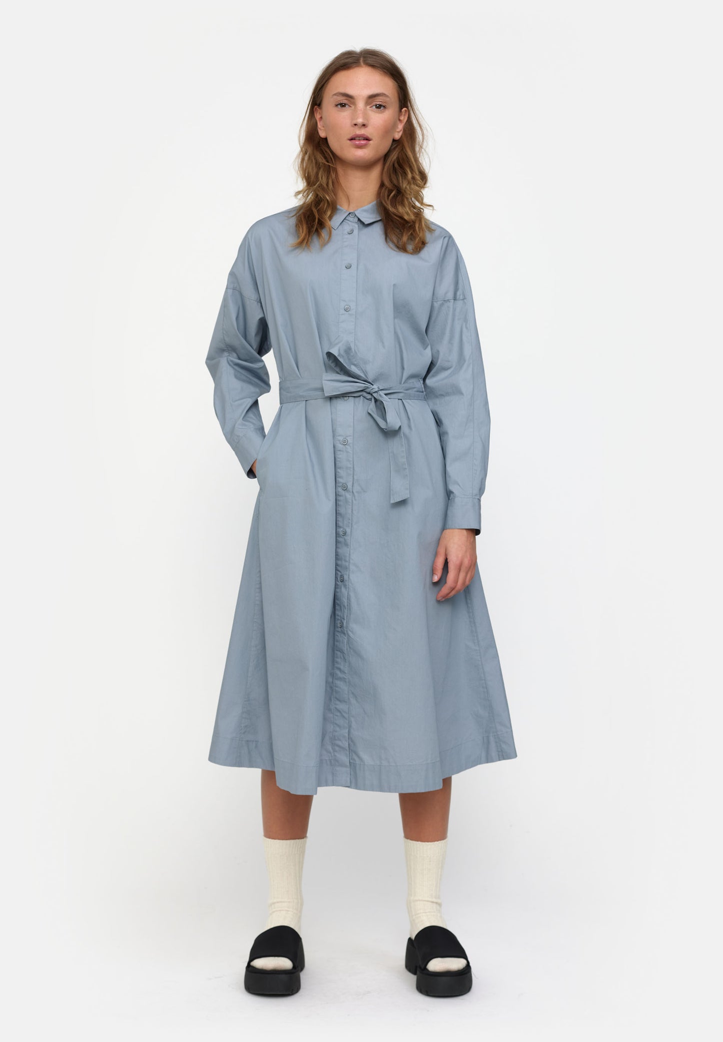 ESMÉ - Ellinor LS Midi Shirt Dress - 119,90€ -70%= 35,97€