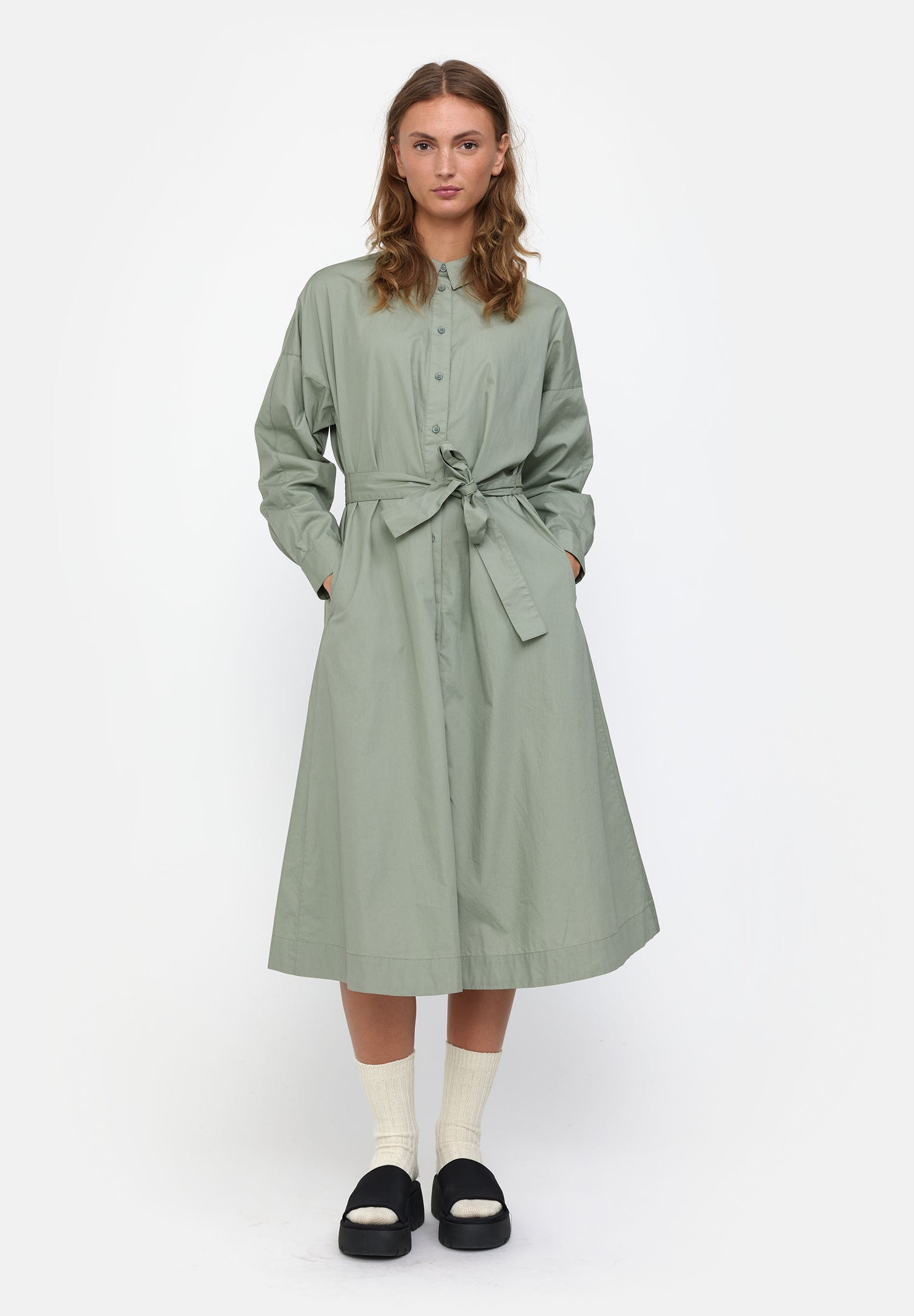 ESMÉ - Ellinor LS Midi Shirt Dress - 119,90€ -70%= 35,97€