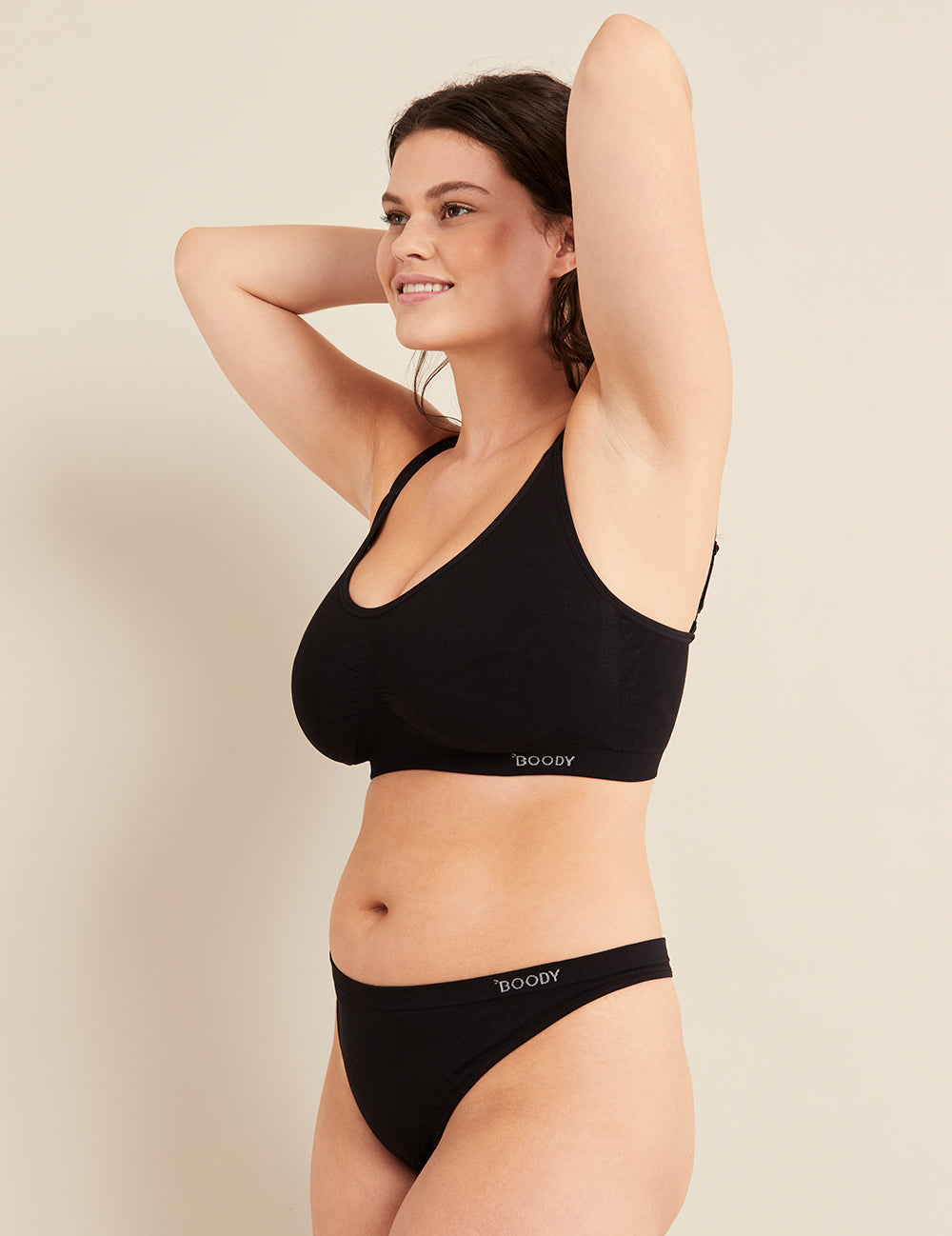 BOODY - Full Bust Wireless Bra Tukevat Rintaliivit