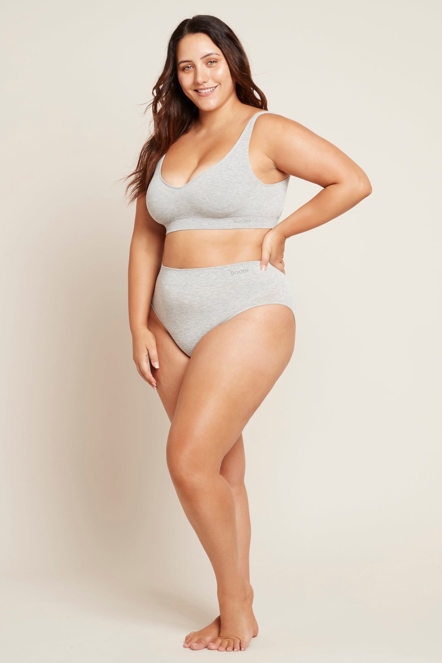 BOODY - Full Brief Korkea Vyötärö Alushousut - 3-Pack