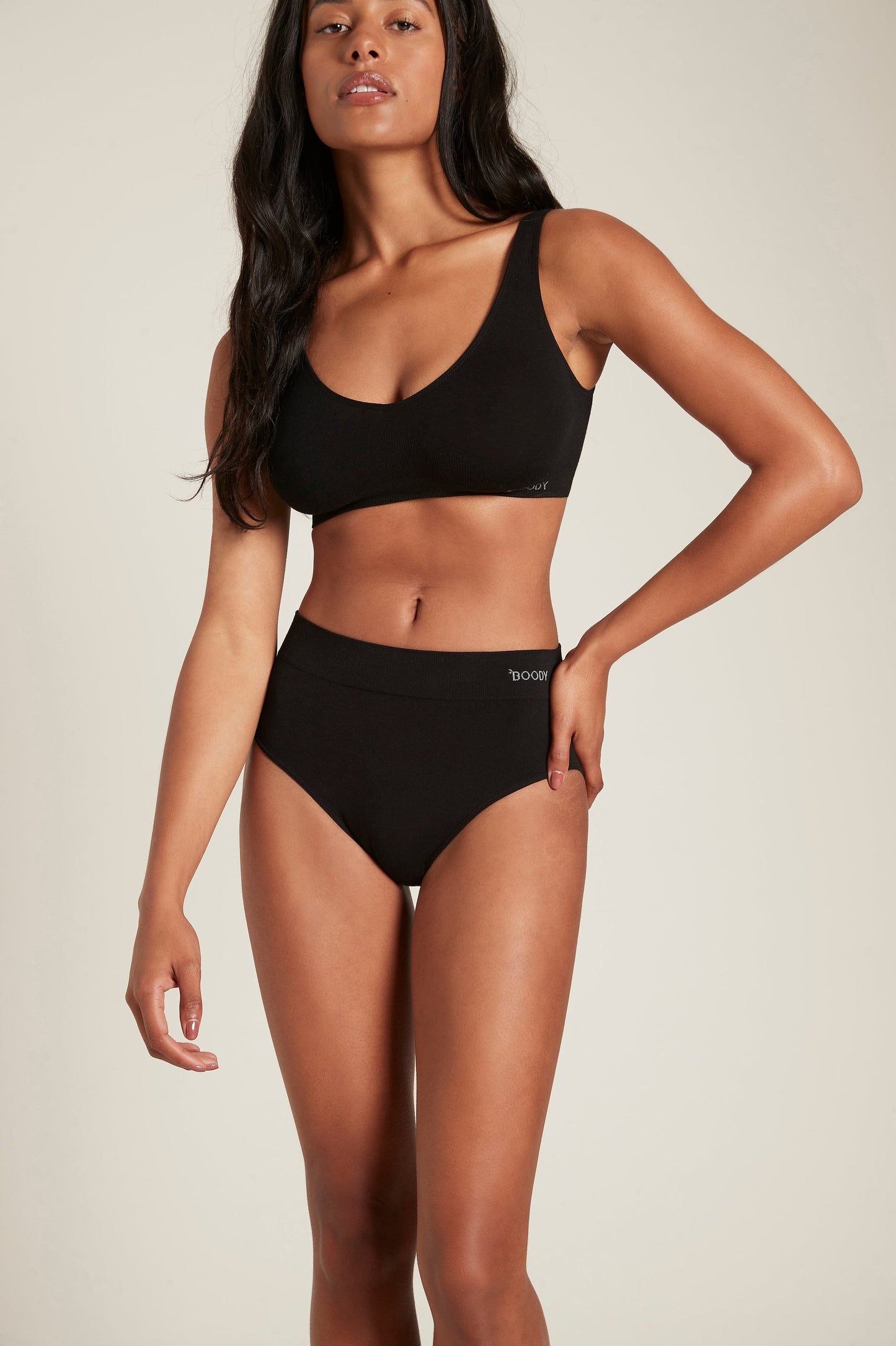 BOODY - Full Brief Korkea Vyötärö Alushousut - 3-Pack