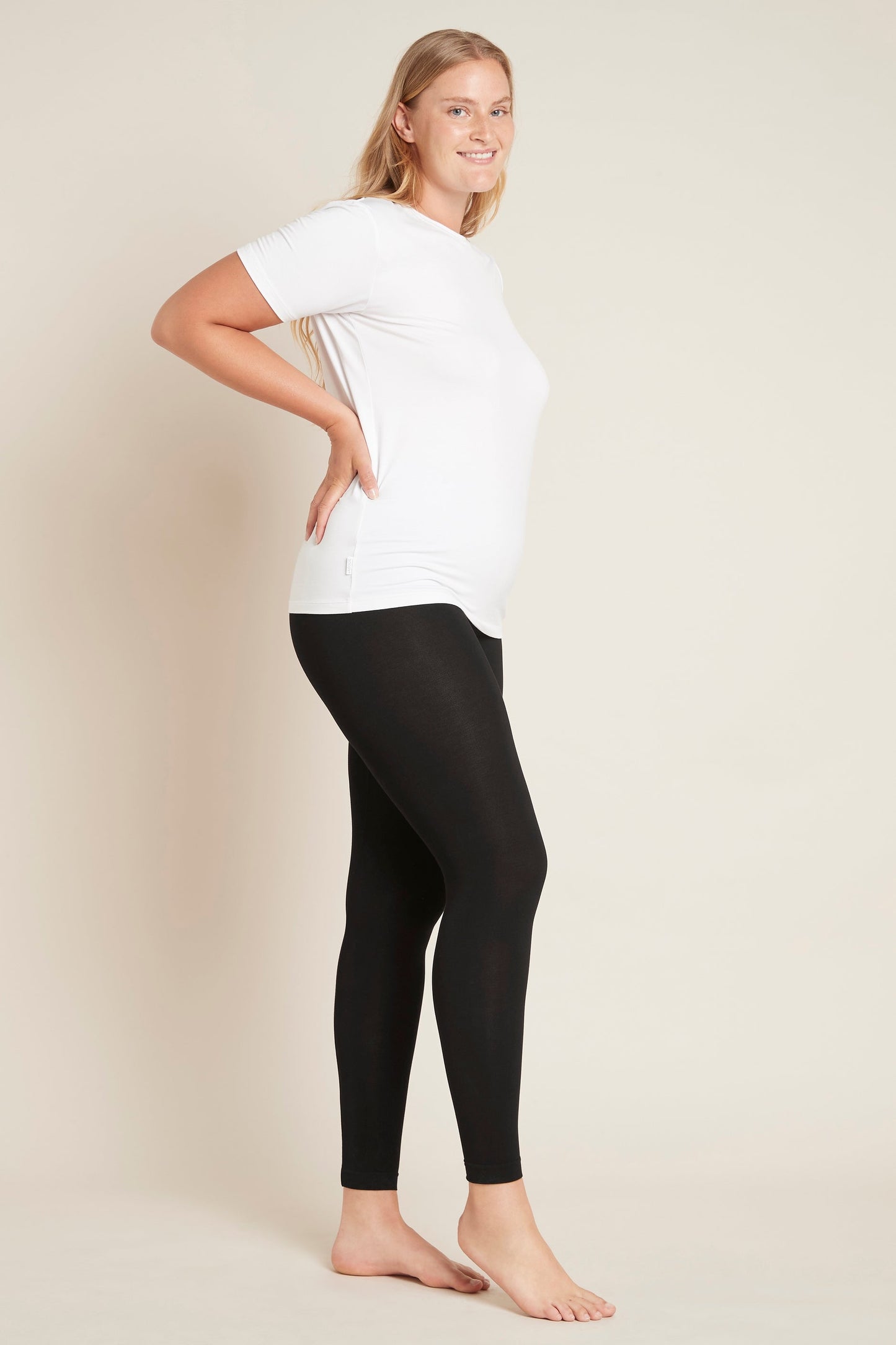 BOODY - Women's Crew Neck Klassinen T-paita