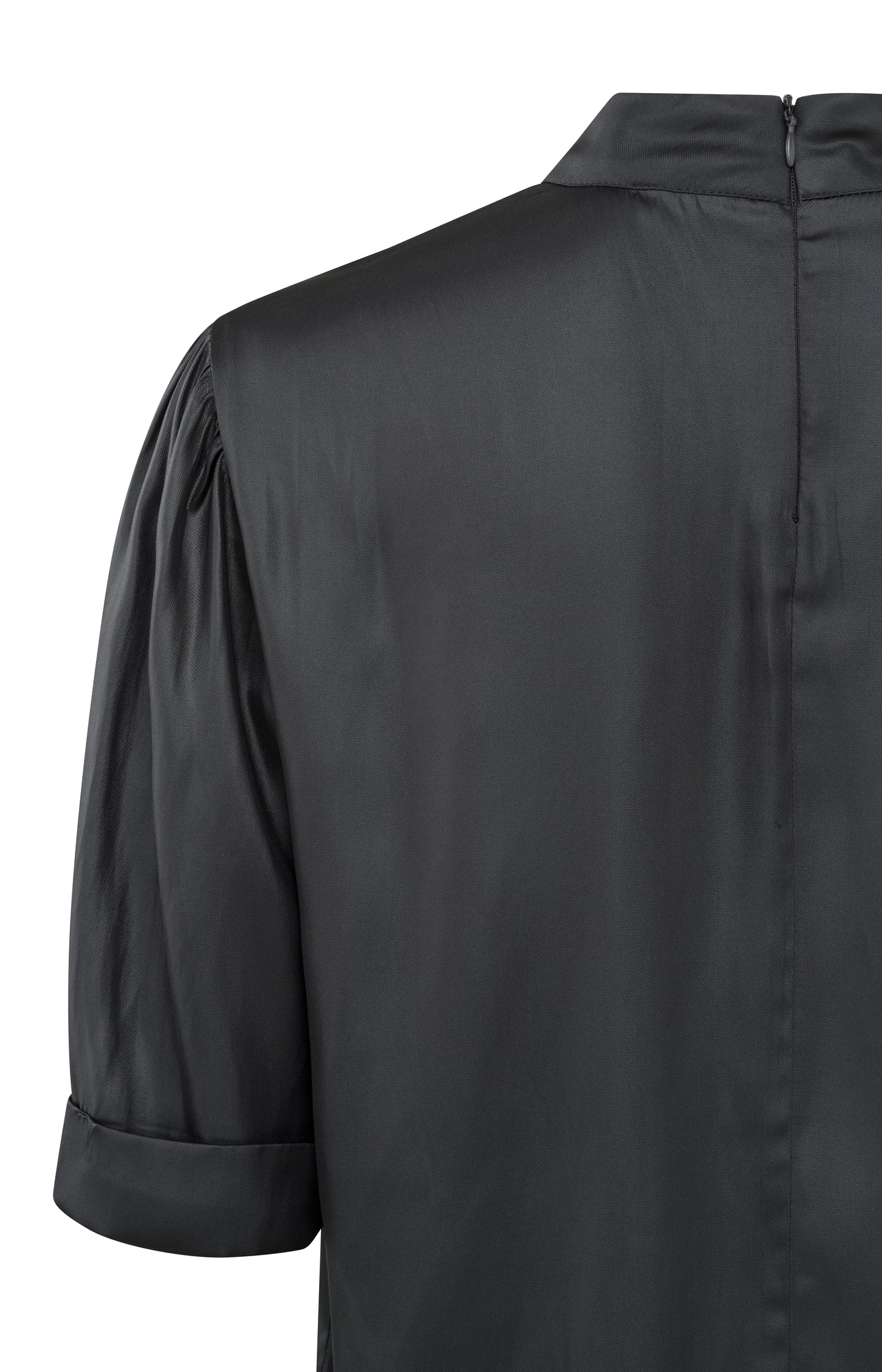 YAYA - Turtle Top With Puff Sleeves