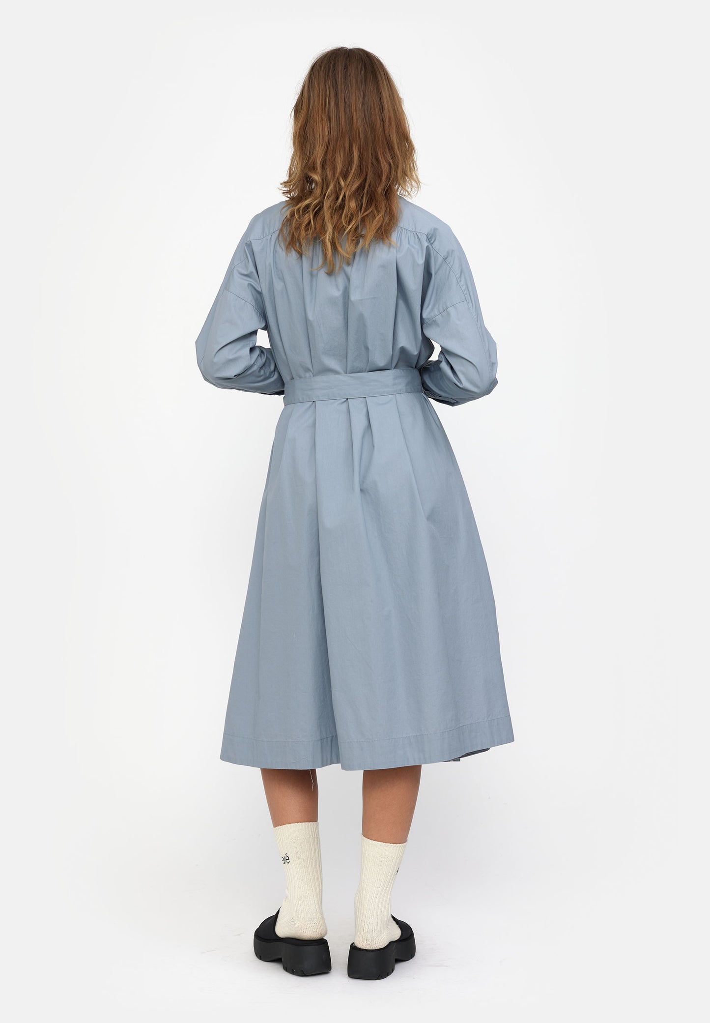 ESMÉ - Ellinor LS Midi Shirt Dress - NEW